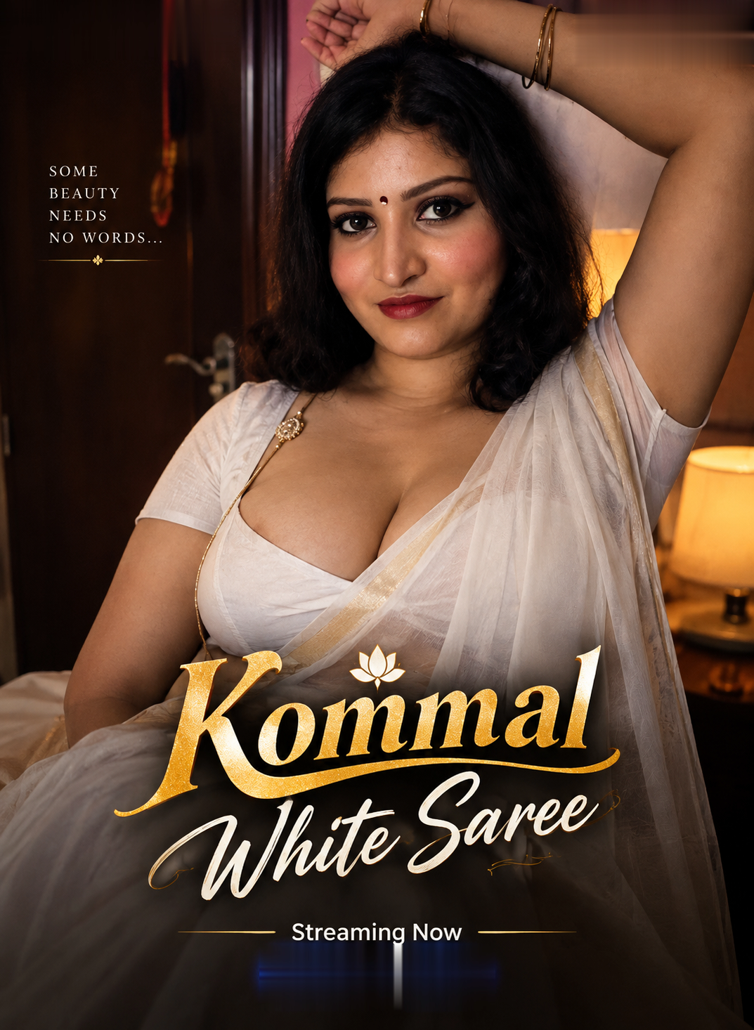 Kommal White Saree (2026) Hindi Adult Short Film