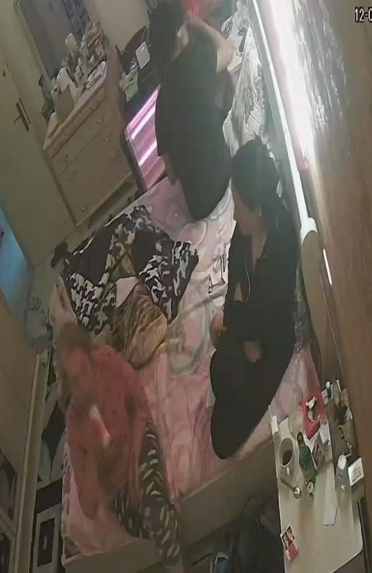 Arab Lucky Husband With Two Sexy Wife Fucking Capture in ip Cam