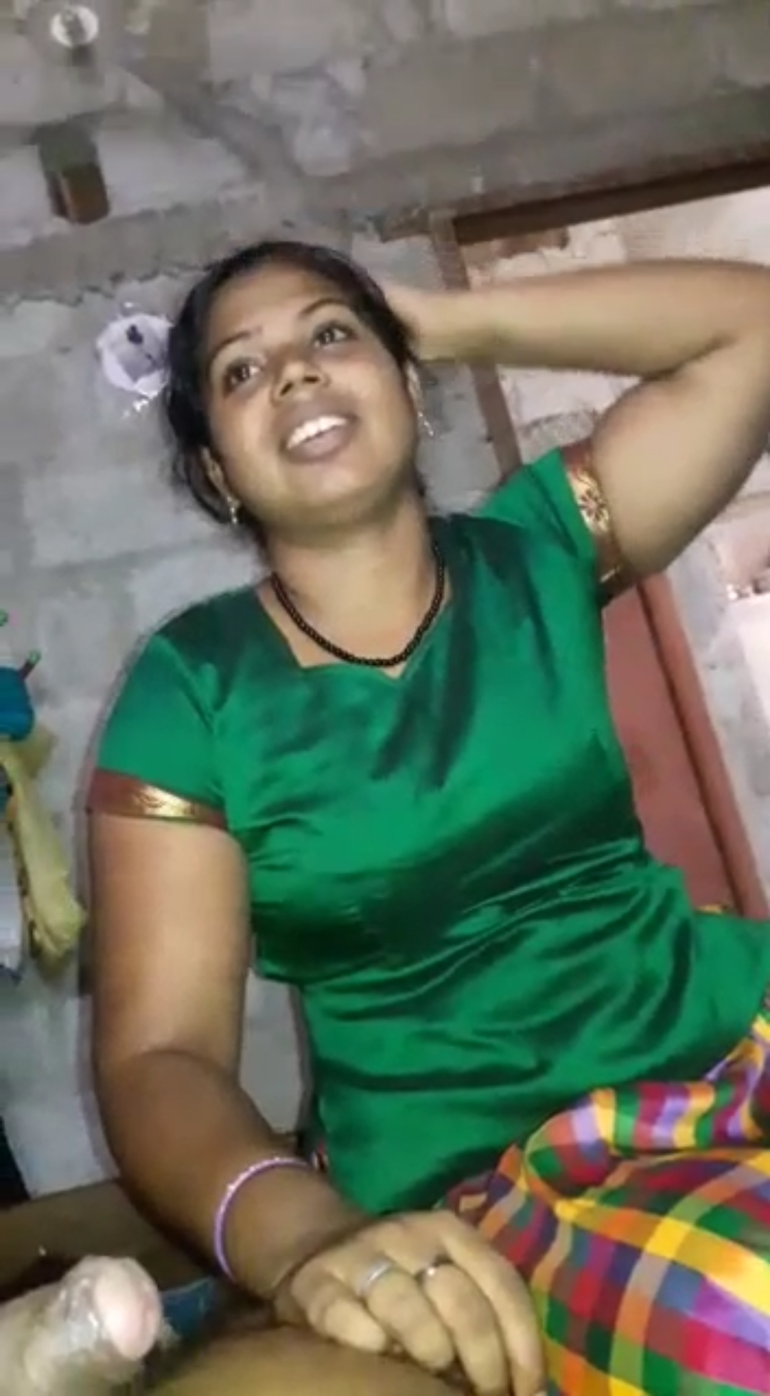 Cute Beautiful Girl Giving Blowjob and Getting Boobs Pressed